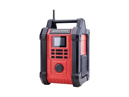 Aku rádio s bluetooth Worcraft CBTS-S20LiH, DAB+FM, 20V, AUX, 2x15W