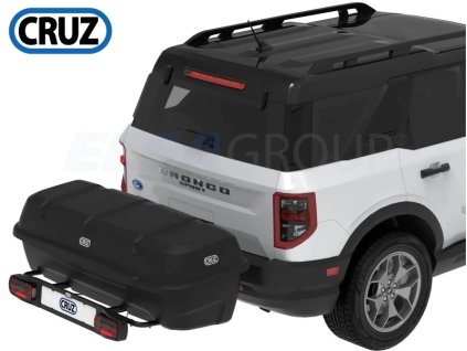 Nosič zavazadel Cruz Docko + Sector - box, na tažné zařízení