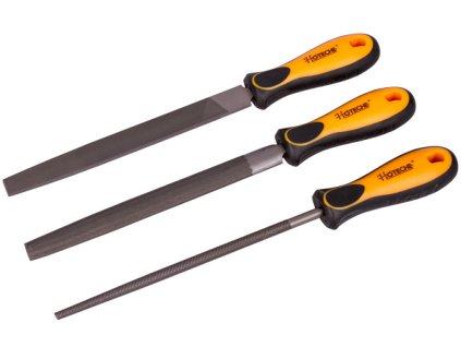 Sada pilníků na kov 3 ks, 200 mm - HT402003