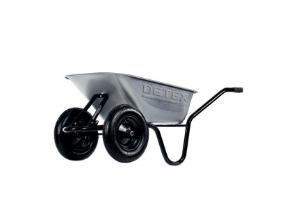 Kolečko Detex D12 pozink, 100l, kolo nafukovací 350-8, nosnost 200kg