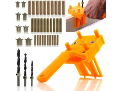 Kolíkovací přípravek s příslušenstvím, rozměry 6, 8, 10 mm MAR-POL