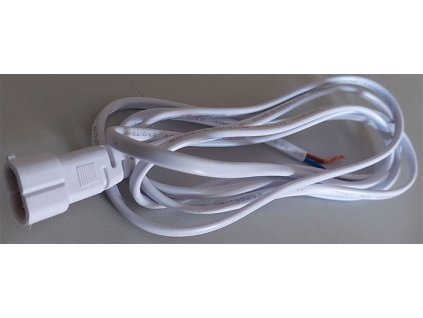 Napájecí koncovka 230VAC 2m pro LED osvětlení HEXAGON