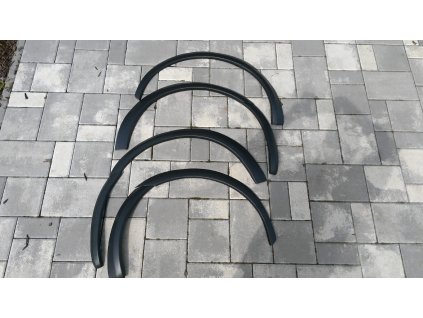 Plastové lemy blatníku Škoda Octavia I - 8 dílná sada