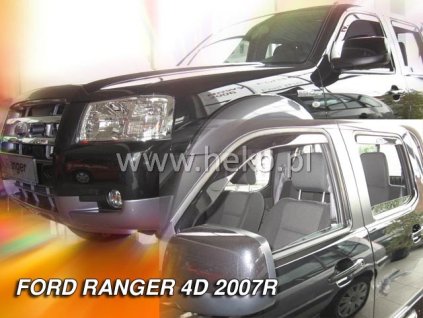 HEKO Ofuky oken Ford Ranger 4dveř 07-
