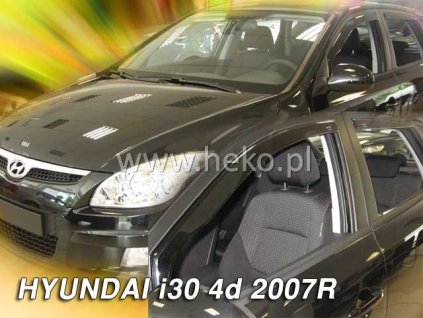 HEKO Ofuky oken Hyundai i30 5dveř 07- před.+zadní