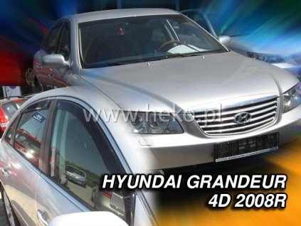 HEKO Ofuky oken Hyundai Grandeur 4dveř TG 05-11 před.+zadní