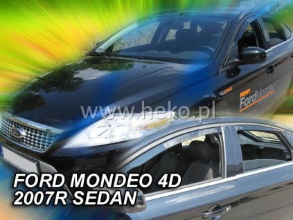 HEKO Ofuky oken Ford Mondeo 4/5dveř 07- před.+ zadní sed/htb