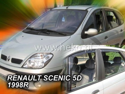 HEKO Ofuky oken Renault Scenic 5dveř 96-02 před.+zadní