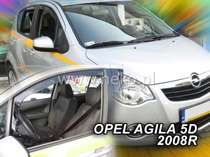 HEKO Ofuky oken Opel Agila 5dveř přední 08-