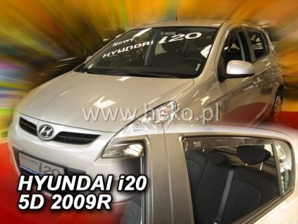 HEKO Ofuky oken Hyundai i20 5dveř 09- před.+zadní