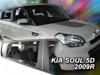 HEKO Ofuky oken Kia Soul 5dveř 05- před.+zadní