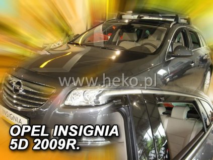 HEKO Ofuky oken Opel Insignia 4dveř 09- před.+zadní combi