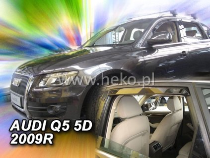 HEKO Ofuky oken Audi Q5 09- před+zadní