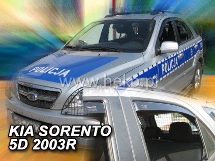 HEKO Ofuky oken Kia Sorento 5dveř 02- před.+zadní
