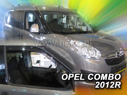 HEKO Ofuky oken Fiat Doblo 4dveř přední 10-