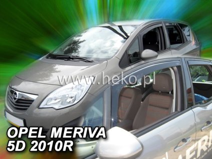 HEKO Ofuky oken Opel Meriva 5dveř přední 10-