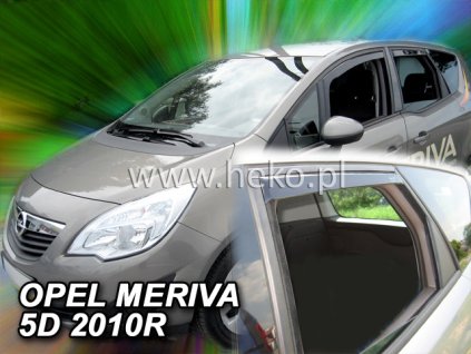 HEKO Ofuky oken Opel Meriva 5dveř 10- před.+zadní