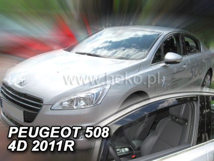 HEKO Ofuky oken Peugeot 508 4/5dveř přední 11-