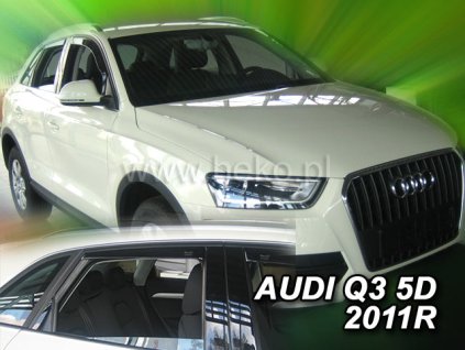 HEKO Ofuky oken Audi Q3 2011- před+zadní