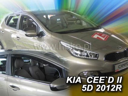 HEKO Ofuky oken Kia Cee´d 5dveř předn 12-