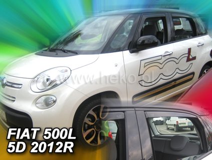 HEKO Ofuky oken Fiat 500L 12- před.+zadní