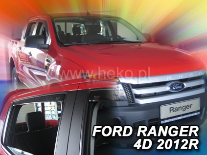 HEKO Ofuky oken Ford Ranger 4dveř 12- před.+zadní