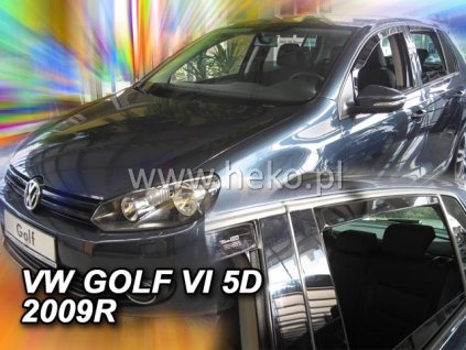 HEKO Ofuky oken VW Golf VII 5dveř 12- před.+zadní