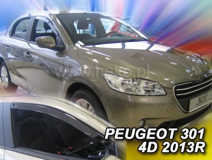 HEKO Ofuky oken Peugeot 301 4dveř přední 13-