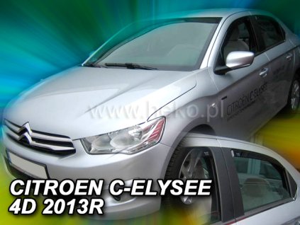 HEKO Ofuky oken Citroen C-Elysee 4dveř 13- před.+zadní