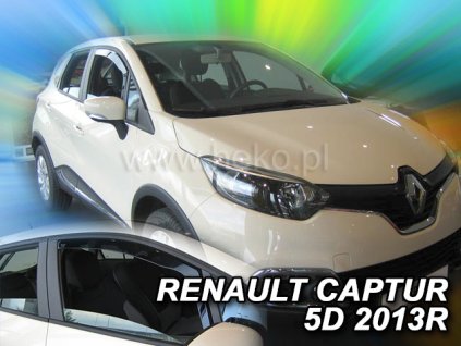 HEKO Ofuky oken Renault Captur 5dveř přední 13-