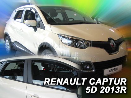 HEKO Ofuky oken Renault Captur 5dveř 13- před.+zadní