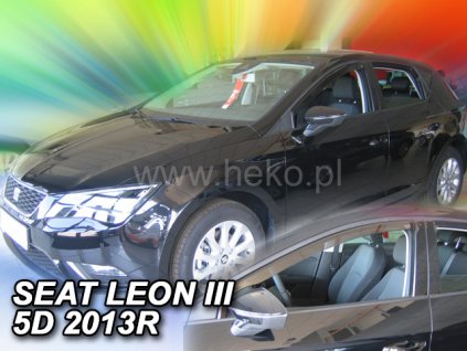 HEKO Ofuky oken Seat Leon III 5dveř přední 13-