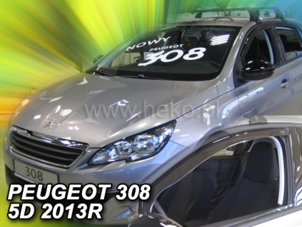 HEKO Ofuky oken Peugeot 308 II 5dveř přední 13-