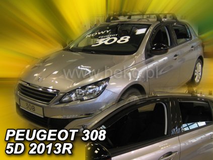HEKO Ofuky oken Peugeot 308 II 5dveř 13- před.+zadní