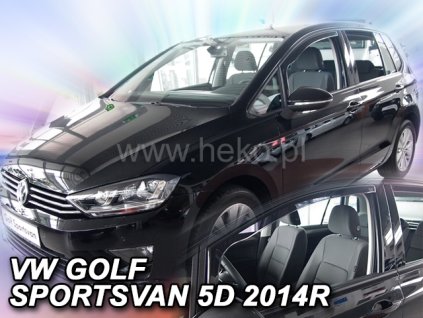 HEKO Ofuky oken VW Golf Sportsvan 5dveř přední 14-