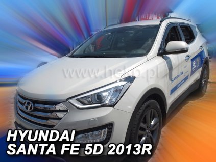 HEKO Ofuky oken Hyundai Santa FE III 5dveř 12- před+zadní