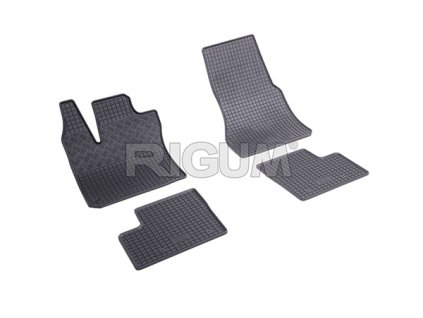 Gumové koberce Smart ForFour 15R 4díly