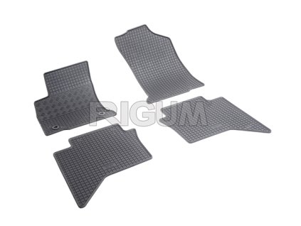 Gumové koberce Toyota Hilux Double Cup 16R