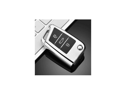 Obal na klíč Škoda Octavia III, Seat Leon IV, Golf MK7 Chrom