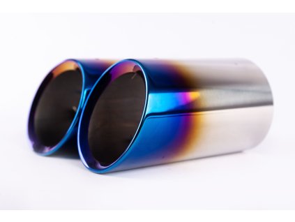 Koncovka výfuku Tdi Tsi 70mm - 2kusy - Blue