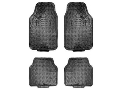 Alu koberce do auta universální - Černá