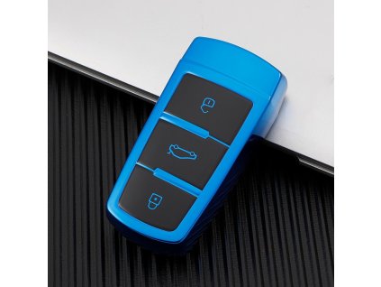 Obal na klíč VW Passat B6 - modrá