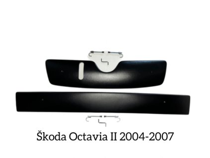 Zimní clona masky chladiče horní + spodni Škoda Octavia II 04-07 SADA PSK