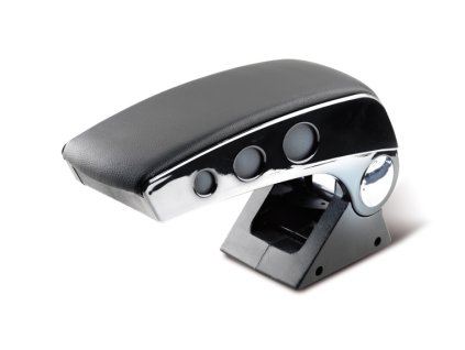 Univerzální loketní opěrka NEW Chrom - úložný prostor