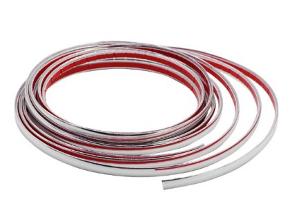 Chrom samolepící lišta 6mm x 8M