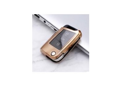Obal na klíč Škoda Octavia III, Seat Leon IV, Golf MK7 Zlatá