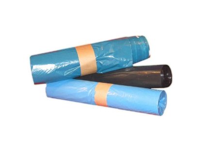 Pytel na odpad, typ 100, smetí modrý, 15ks, 70x110cm, 70µm