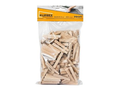 Klínky dřevěné BK 55x8x10-0, 250ks