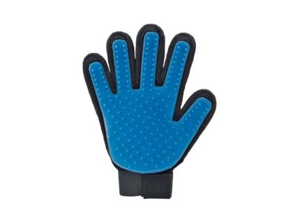 Masážní rukavice na vyčesání chlupů domácích zvířat BASS