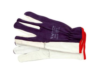 Rukavice jehnětina - textil, vel. 8, 3040, VM